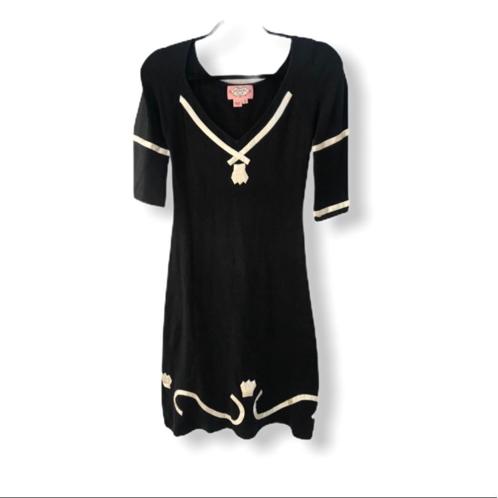 Phoebe Couture Dress With Silk Trim